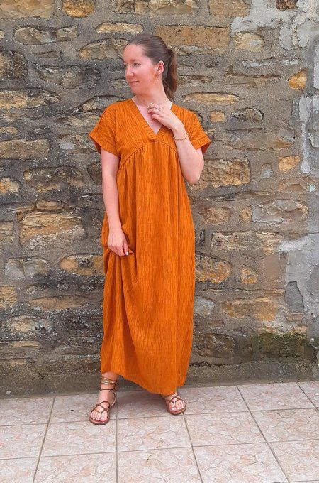 Robe Salma bronze