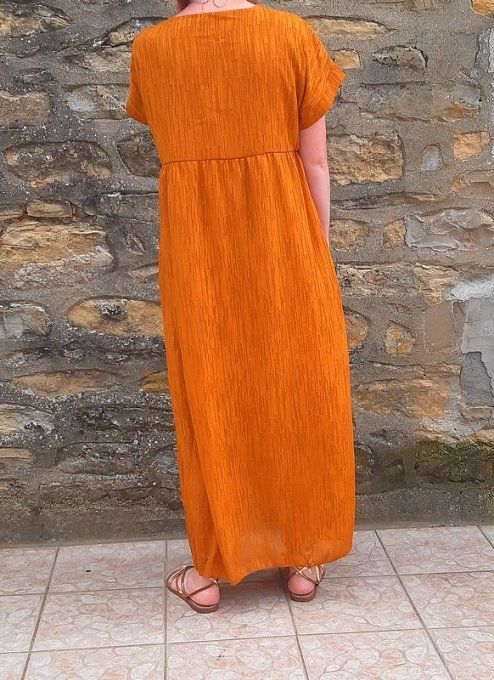 Robe Salma bronze