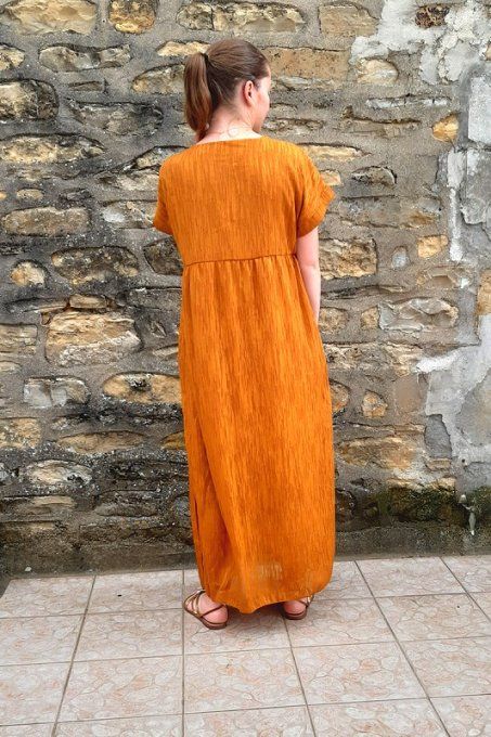 Robe Salma bronze