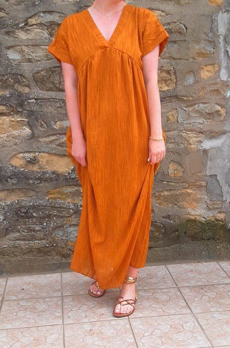 Robe Salma bronze