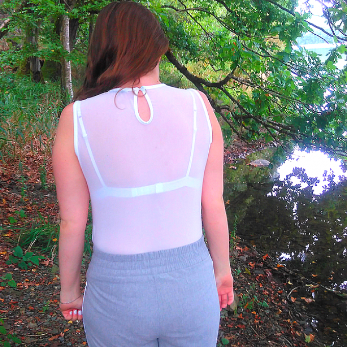 Body brodé blanc Eva