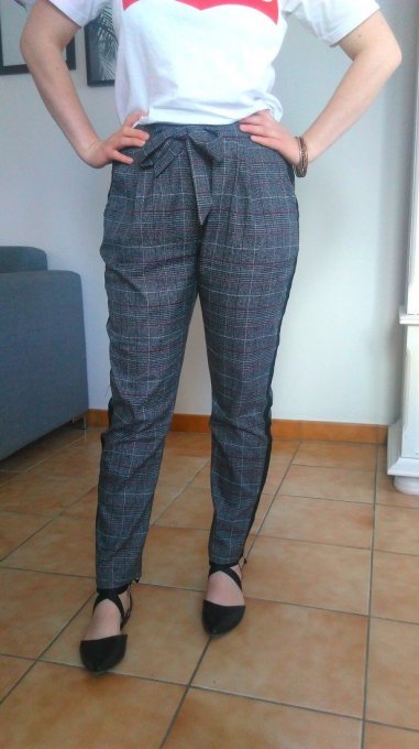 Pantalon à carreaux Harry