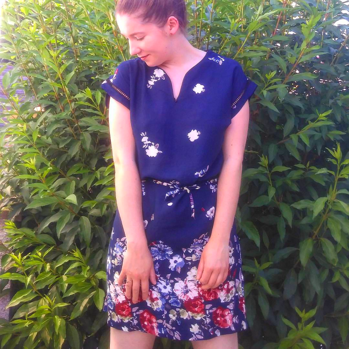 Robe imprimée Agathe