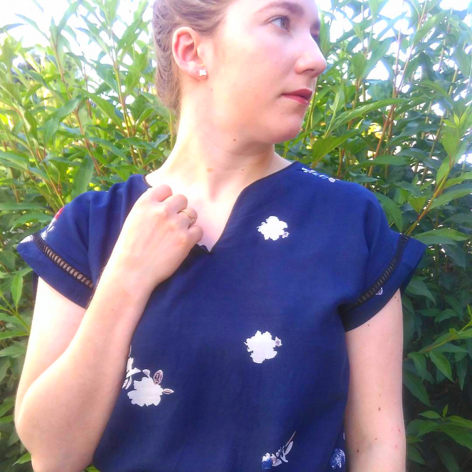 Robe imprimée Agathe