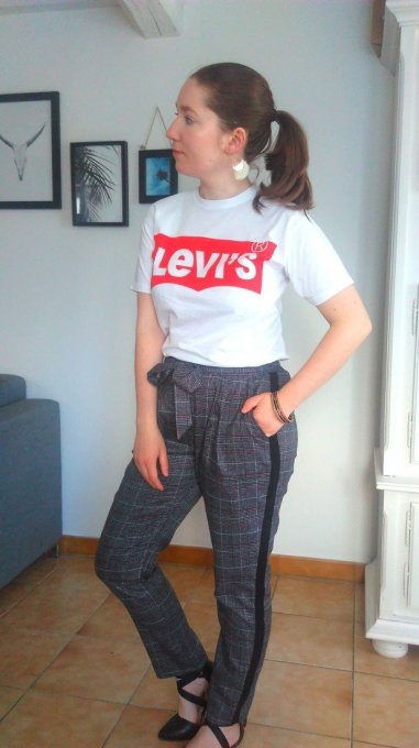 Pantalon à carreaux Harry