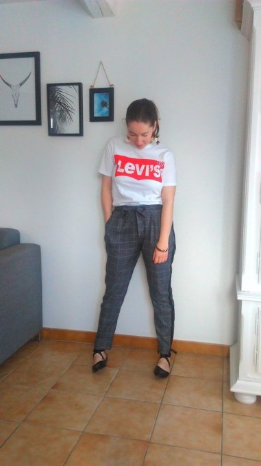 Pantalon à carreaux Harry