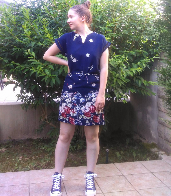 Robe imprimée Agathe