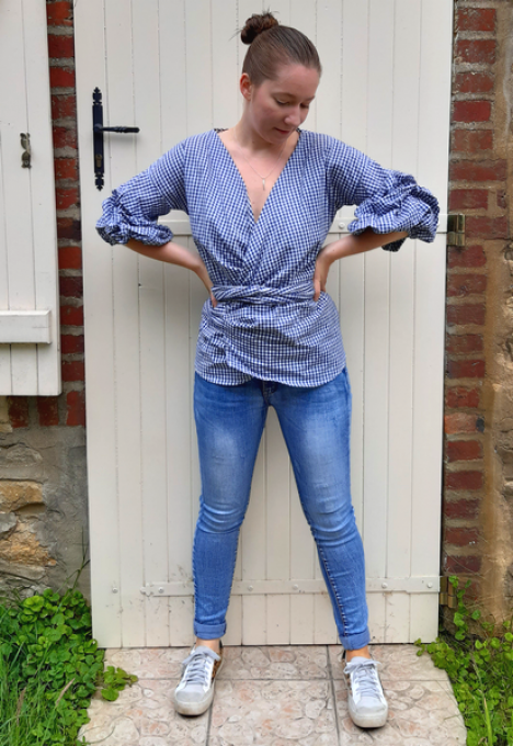Blouse vichy Maggie