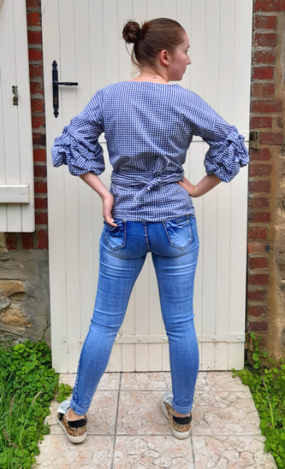 Blouse vichy Maggie