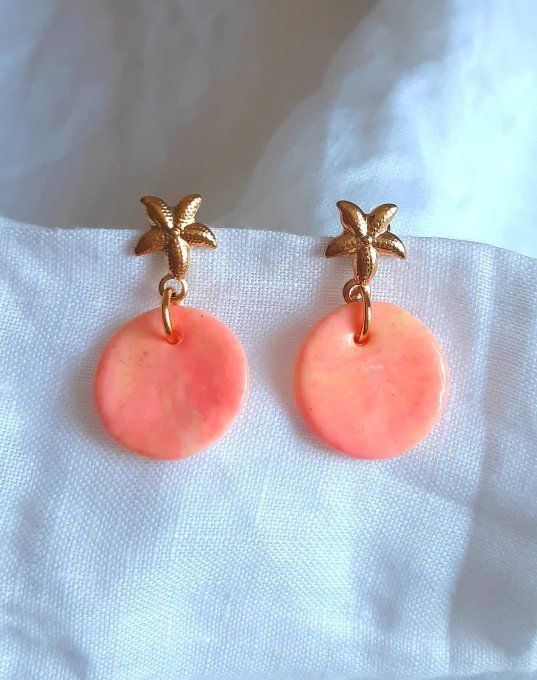 Boucles en acier dorées Alba