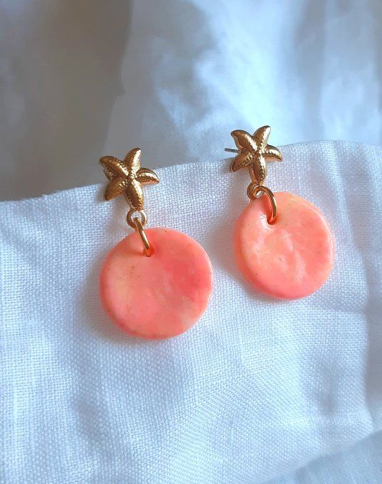 Boucles en acier dorées Alba