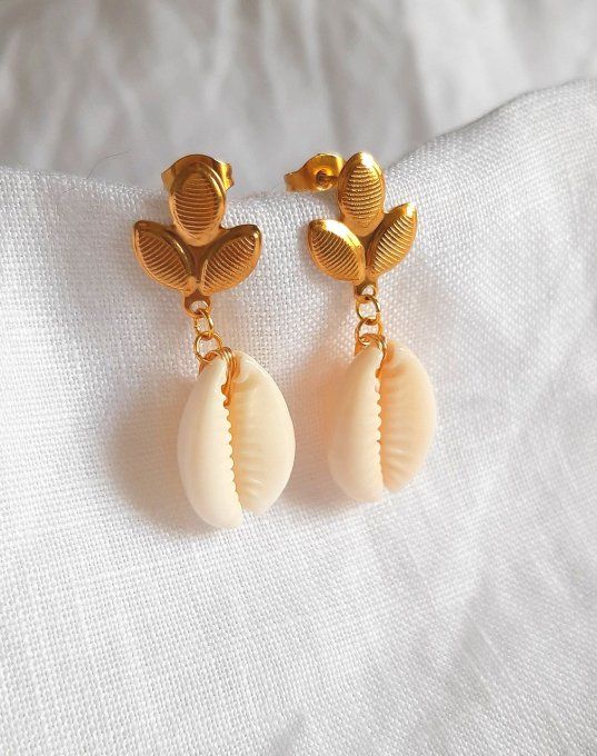 Boucles acier dorées Torremolinos