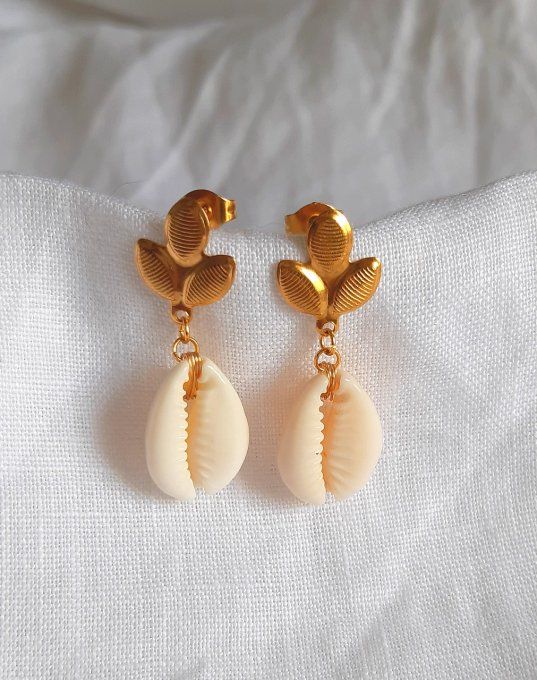 Boucles acier dorées Torremolinos