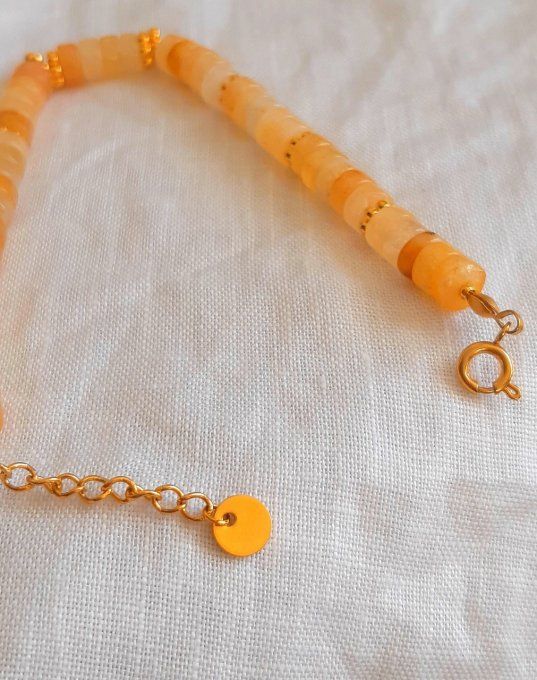 Bracelet en quartz Ambre