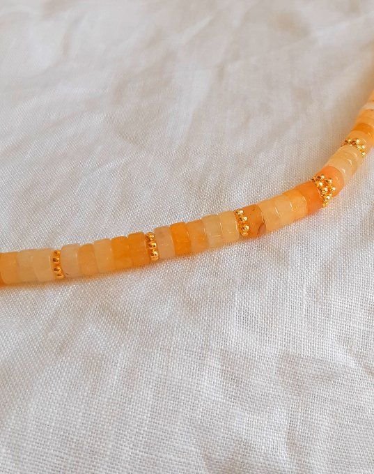 Bracelet en quartz Ambre