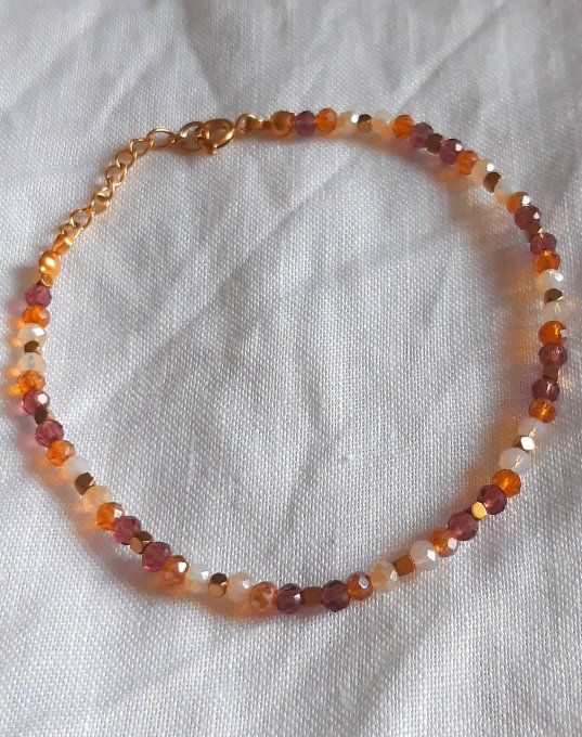 Bracelet en perles Cannelle