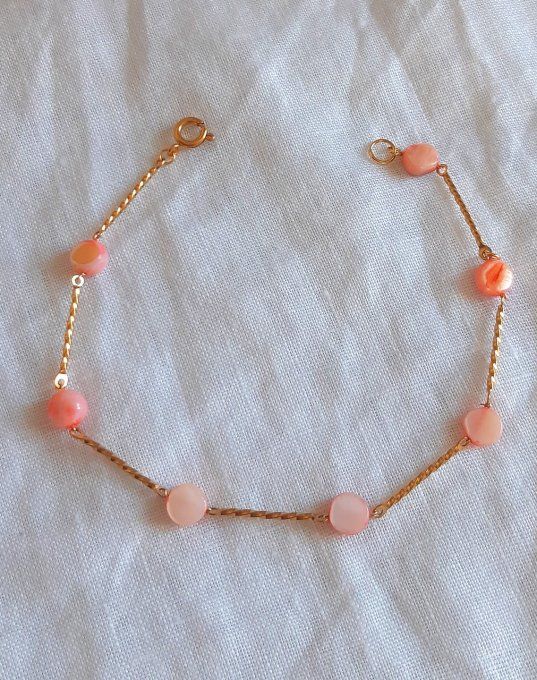 Bracelet en acier doré Mila