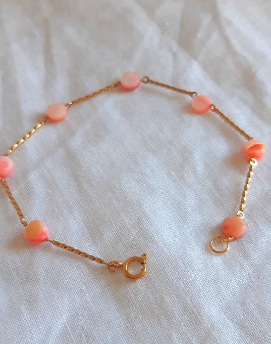 Bracelet en acier doré Mila