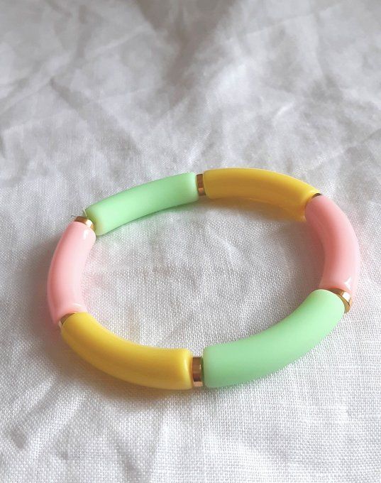 Bracelet élastique pastel Maud