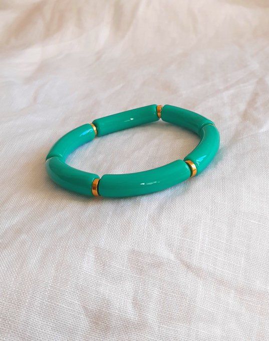 Bracelet élastique turquoise Maud