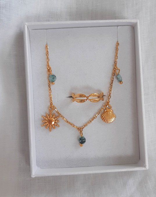 Coffret Malaga / Cauris doré
