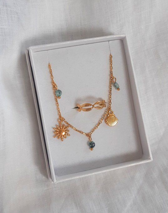 Coffret Malaga / Cauris doré