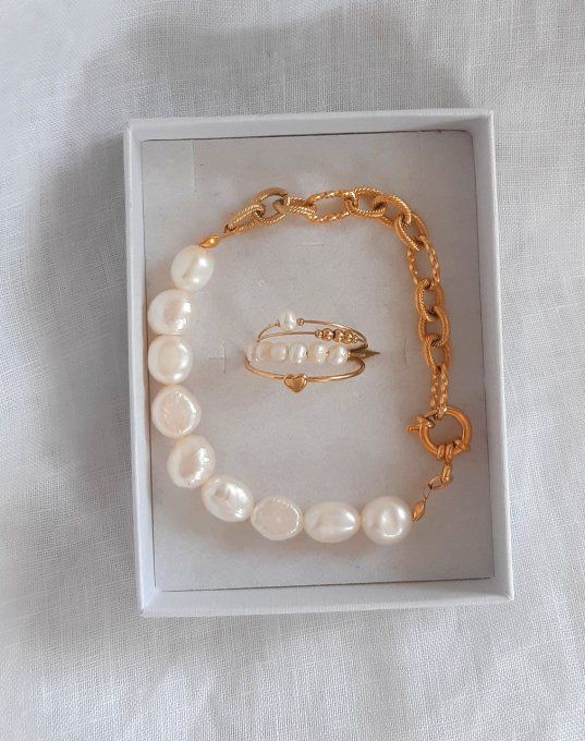 Coffret Perles d'eau douce
