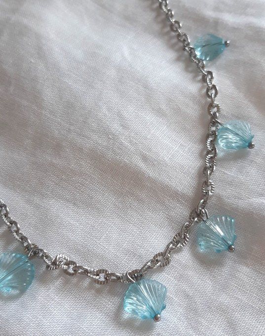 Collier acier argenté Riviera 