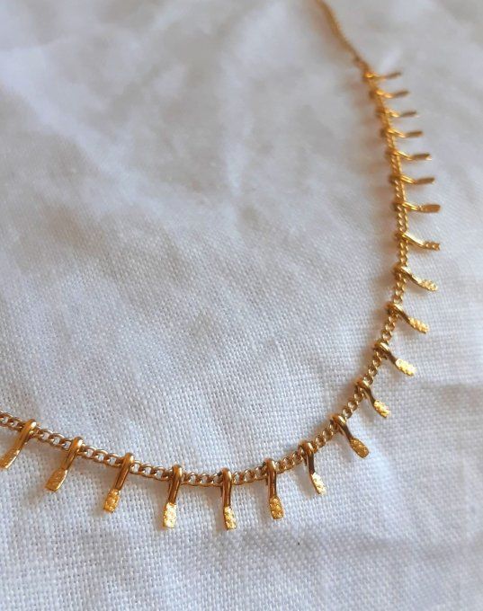 Collier en acier inoxydable Ava