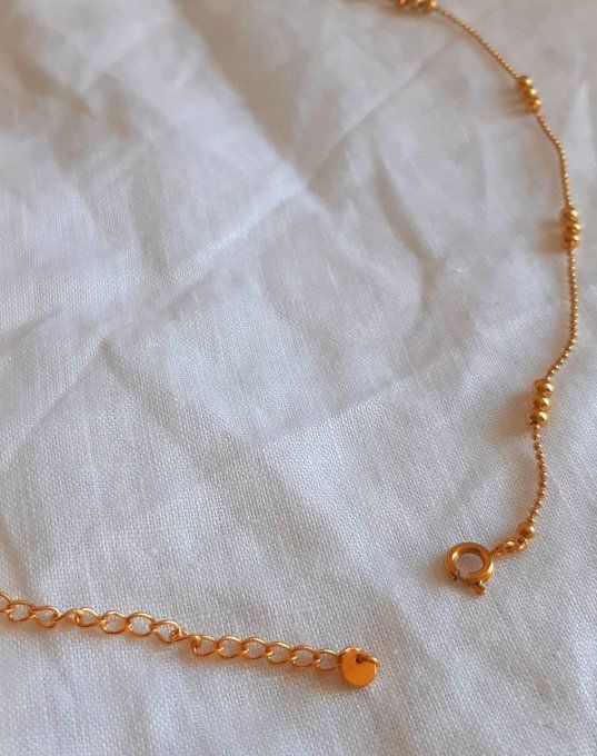Collier en acier inoxydable Bali