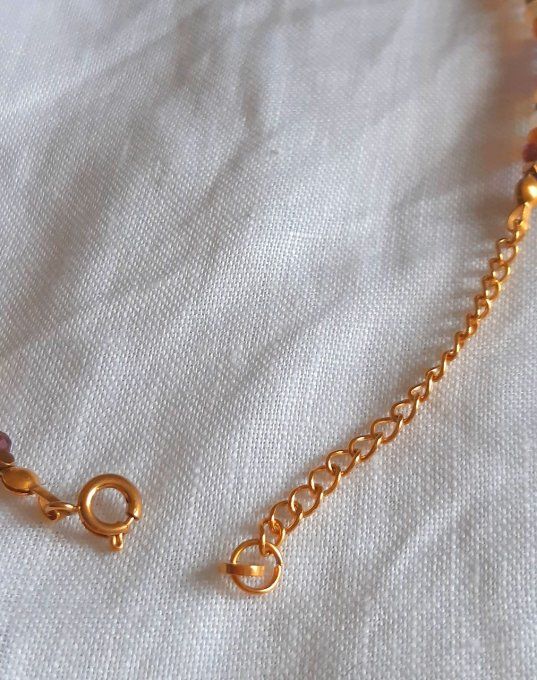 Collier en perles Cannelle