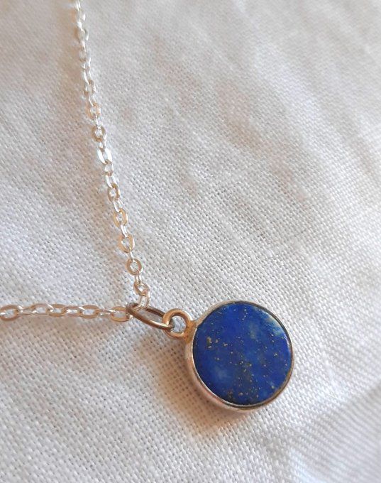 Collier en argent Marine