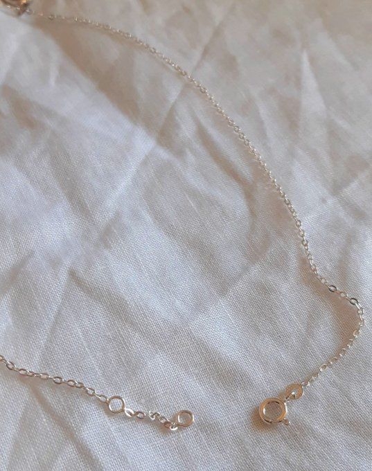 Collier en argent Marine