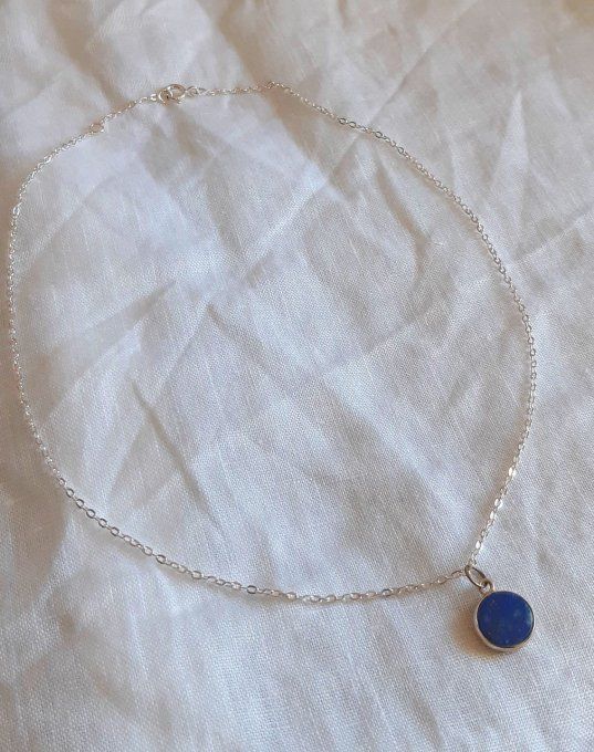 Collier en argent Marine