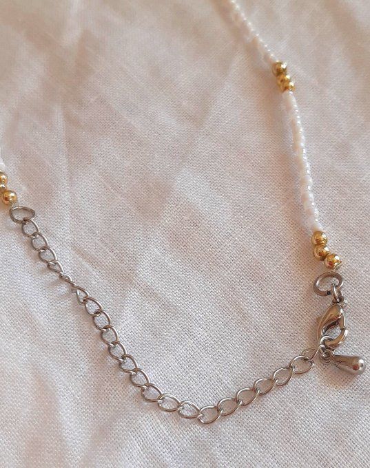 Parure collier + bracelet fantaisie Capri