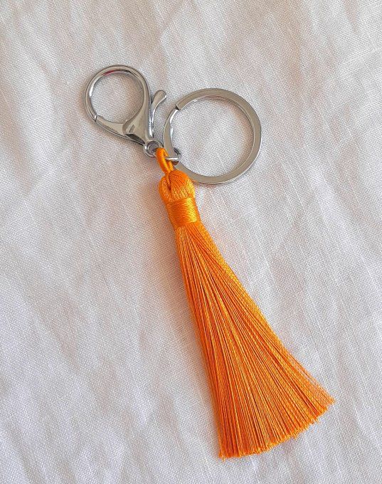 Porte-clés moutarde